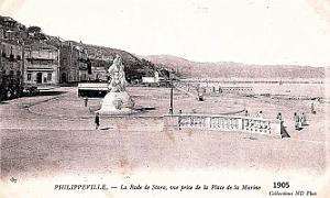 Philippeville  - Rade de Stora vue de la Place de la Marine - 1905